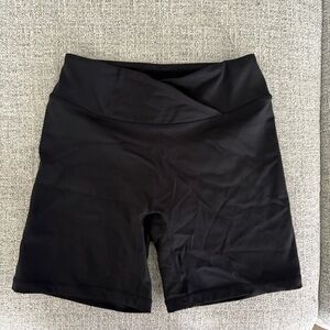 Oner Active Unified Wrap Shorts in Black